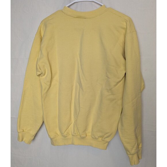 Hanes Lyon College Women's Yellow Long‎ Sleeve Collegiate Sweatshirt Size Small - Picture 6 of 8
